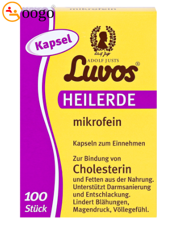 Luvos Heilerde Mikrofein, 100 capsules